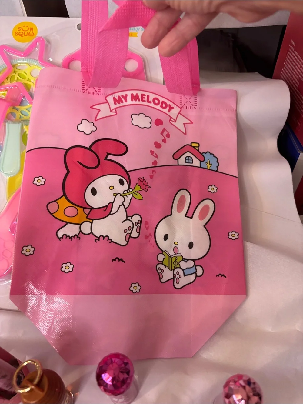 Hello Kitty Pink Kids Accessories and Makeup Play Set